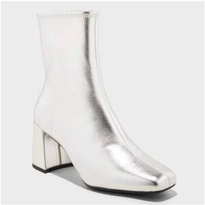 a new day Silver Heeled Boots